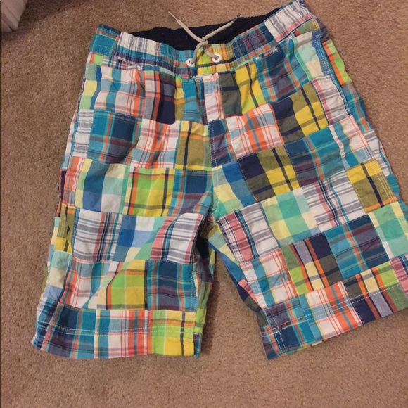 boys madras pants